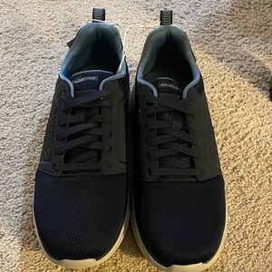 Skechers Men's Navy and Gray Sneakers